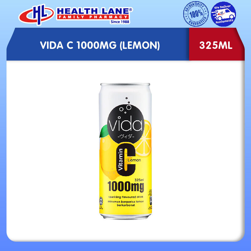 VIDA C 1000MG (LEMON) 325ML